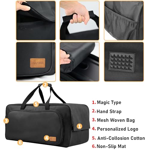 OUUTMEE 28.3''×13.8''×15.1'' Speaker Tote Bag Compatible with JBL Party Box 310/320 Multifunctional Storage Case - Image 3