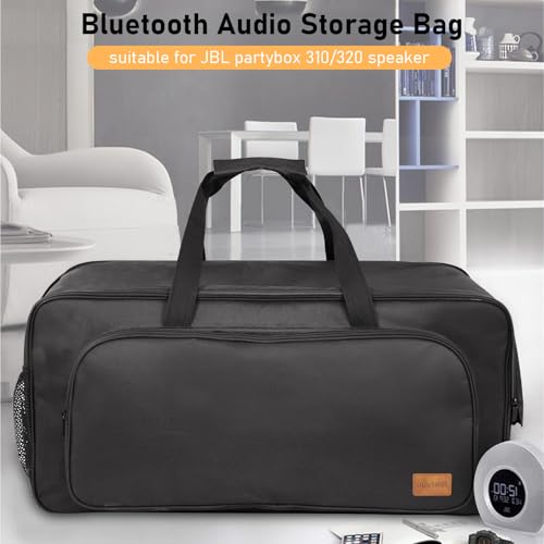 OUUTMEE 28.3''×13.8''×15.1'' Speaker Tote Bag Compatible with JBL Party Box 310/320 Multifunctional Storage Case - Image 5