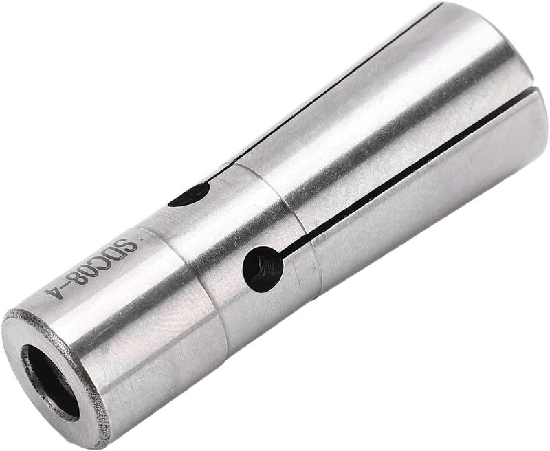SDC08-4 Collet, Lathe Collet, 0.005" Precision CNC Collet with Super Clamping Force, Pull Back Design for Milling Drilling Tapping Engraving - Image 3