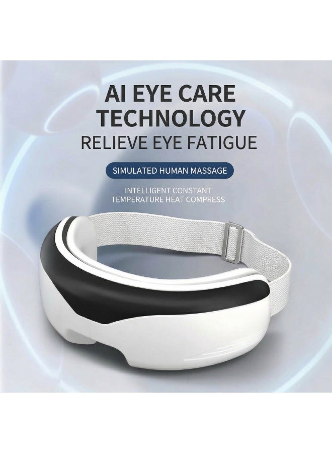 BABONA Eye Massager, Adjustable Sleep Mask Massage Holiday Birthday Gifts for Women Men, Eye Massager for Migraine Reduce Stye Eye, Eye Strain Relief, Improve Sleep - Image 2