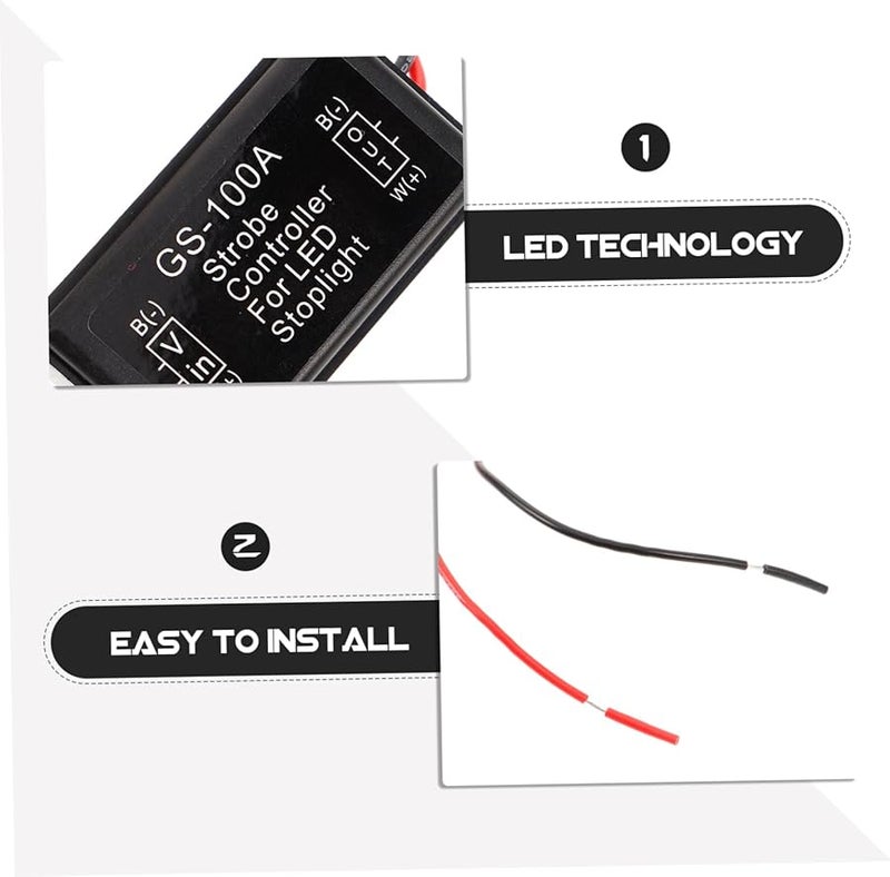 وحدة وميض ضوء فرامل الدراجة النارية - Image 4