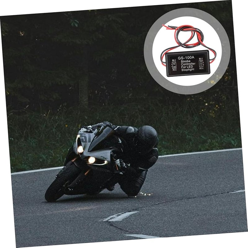 وحدة وميض ضوء فرامل الدراجة النارية - Image 3