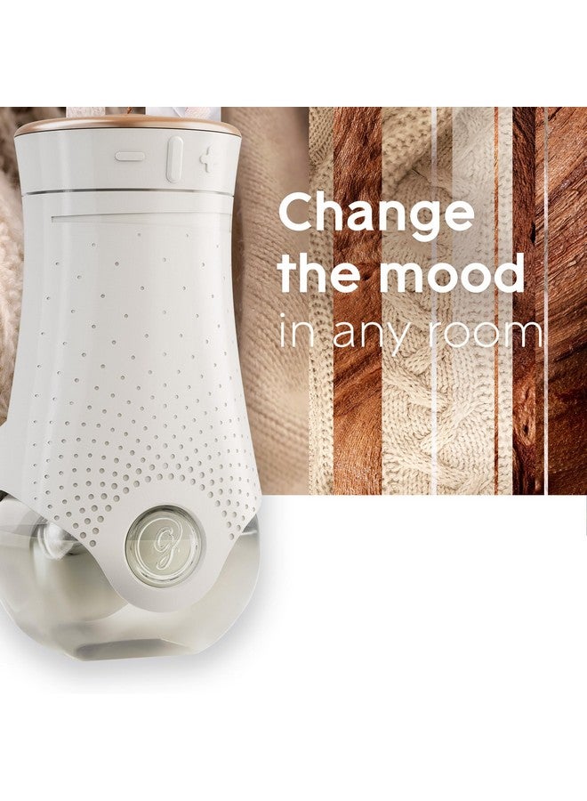 Glade عبوات إعادة تعبئة معطر الهواء من غليد، معطرة وزيوت أساسية للمنزل والحمام، خشب الكشمير، 1.34 أونصة سائلة، 2 عدد - Image 1