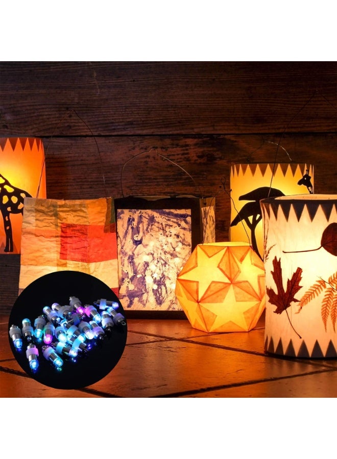 سانموجيد ٢٠ قطعة من مصابيح LED صغيرة تعمل بالبطارية لتزيين حفلات الزفاف والهالوين والكريسماس، مثالية لتزيين طاولات الحفلات. - Image 4