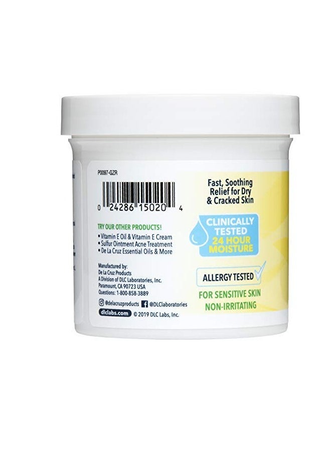 De La Cruz De La Cruz Arnica Salve, Foot Cream for Dry and Cracked Feet and Moisturizing Hand Salve for Dry Hands, 24 Hour Moisture for Dry and Rough Skin - JUMBO SIZE 5.5 OZ  - Image 3