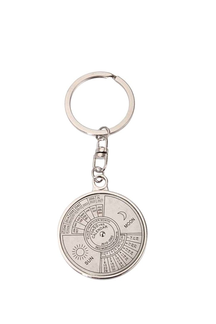 Compass Perpetual 50 Years Calendar Key Chain - Image 1