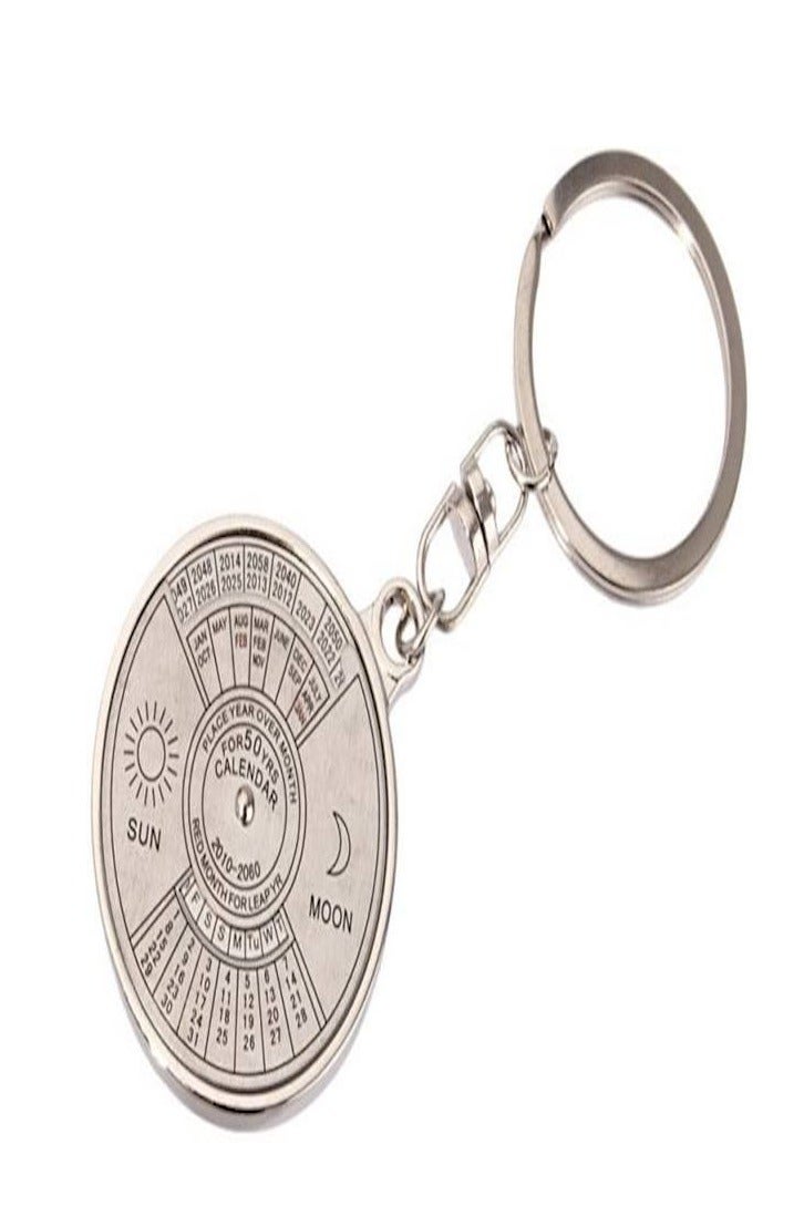 Compass Perpetual 50 Years Calendar Key Chain - Image 3
