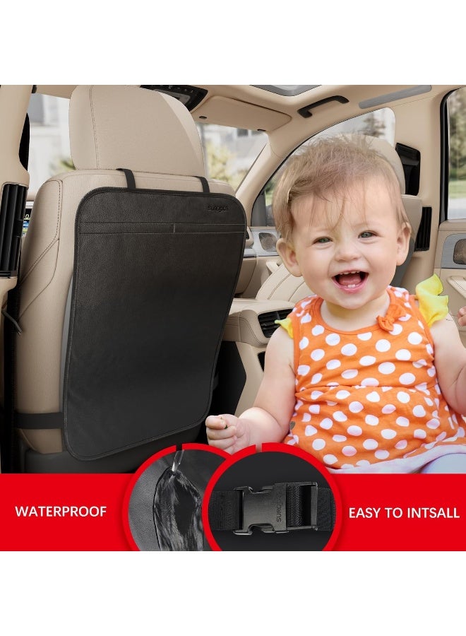 SURDOCA Premium Waterproof Car Seat Kick Mat - Image 5