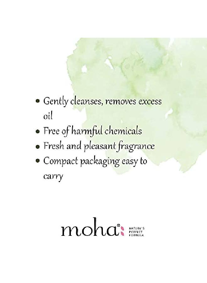 Moha: Herbal Face Wash 200 ML X 2 | Face Wash With Goodness Of Neem Aleovera Cucumber Rose & Yashtimadhu Which Keep Skin Healthy Soft & Glowing For All Skin Type - Image 4