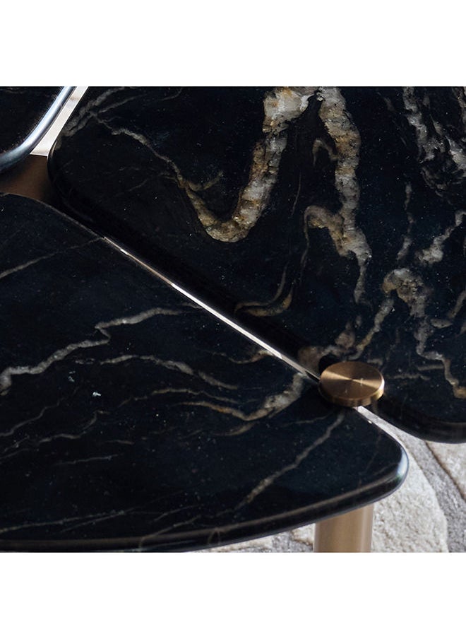 AL HUZAIFA FURNITURE - Wagner Coffee Table Natural Marble Top - Image 1