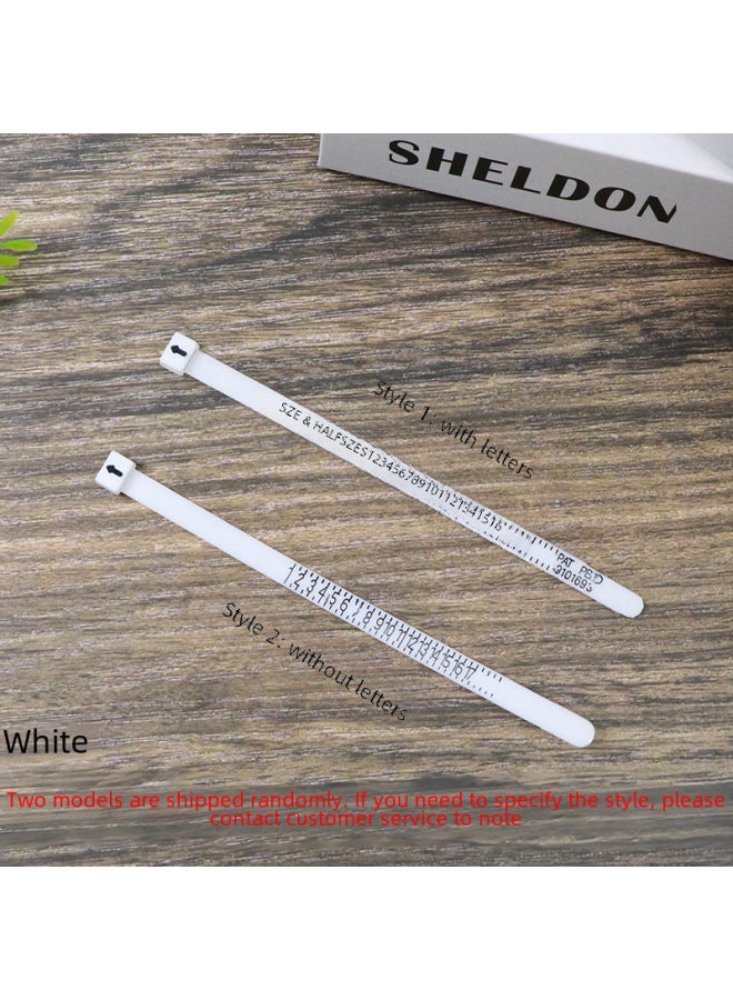 U.S. Ring Finger Circumference Measurement Belt Size Hand Circumference Finger Size Measurement Ring Manufacturers-Model:Black Beauty Measuring Tape 1G  - Image 4