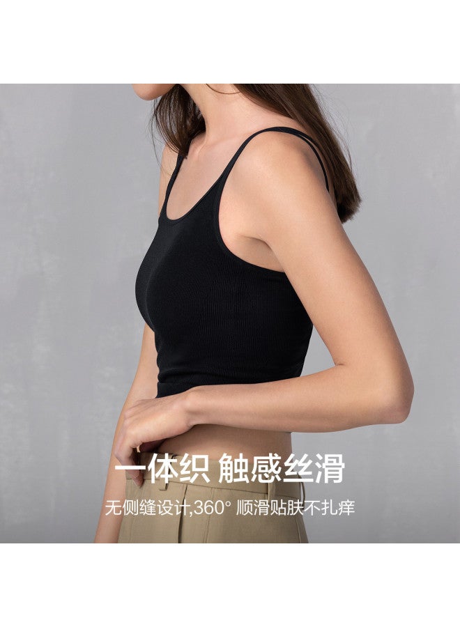 AIMER Modal Spaghetti Strap Camisole With Built-In Cups - Image 5