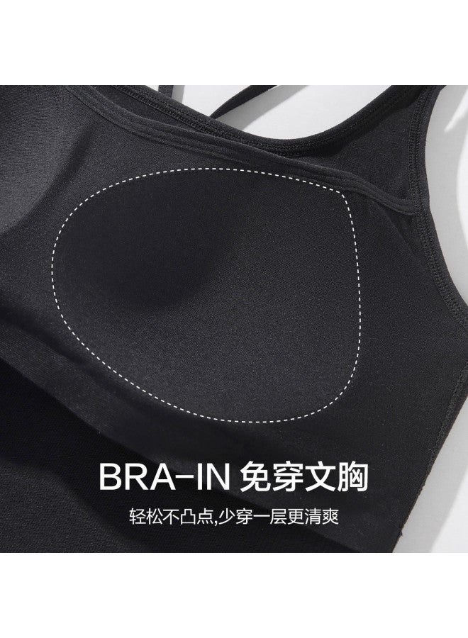 AIMER Modal Spaghetti Strap Camisole With Built-In Cups - Image 4