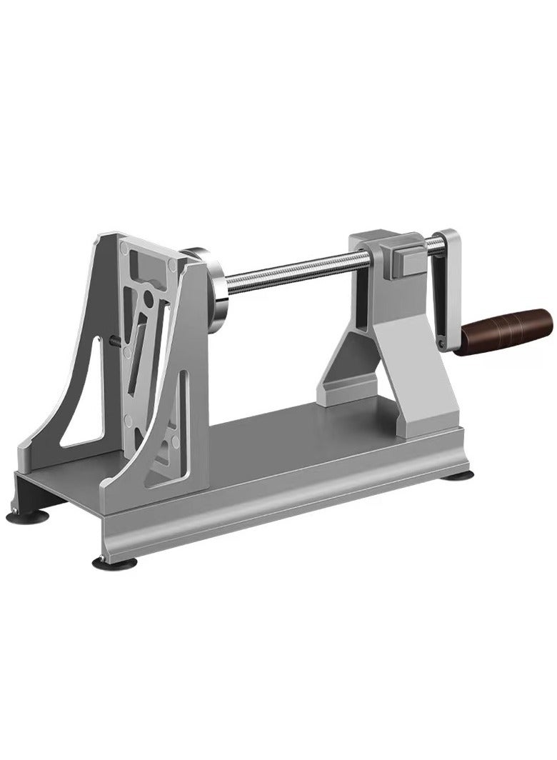 DEESS Rotating shredder, kitchen shredder vegetable slicer with 3 drum blades, quick to cut potatoes, suitable for vegetables - Image 5