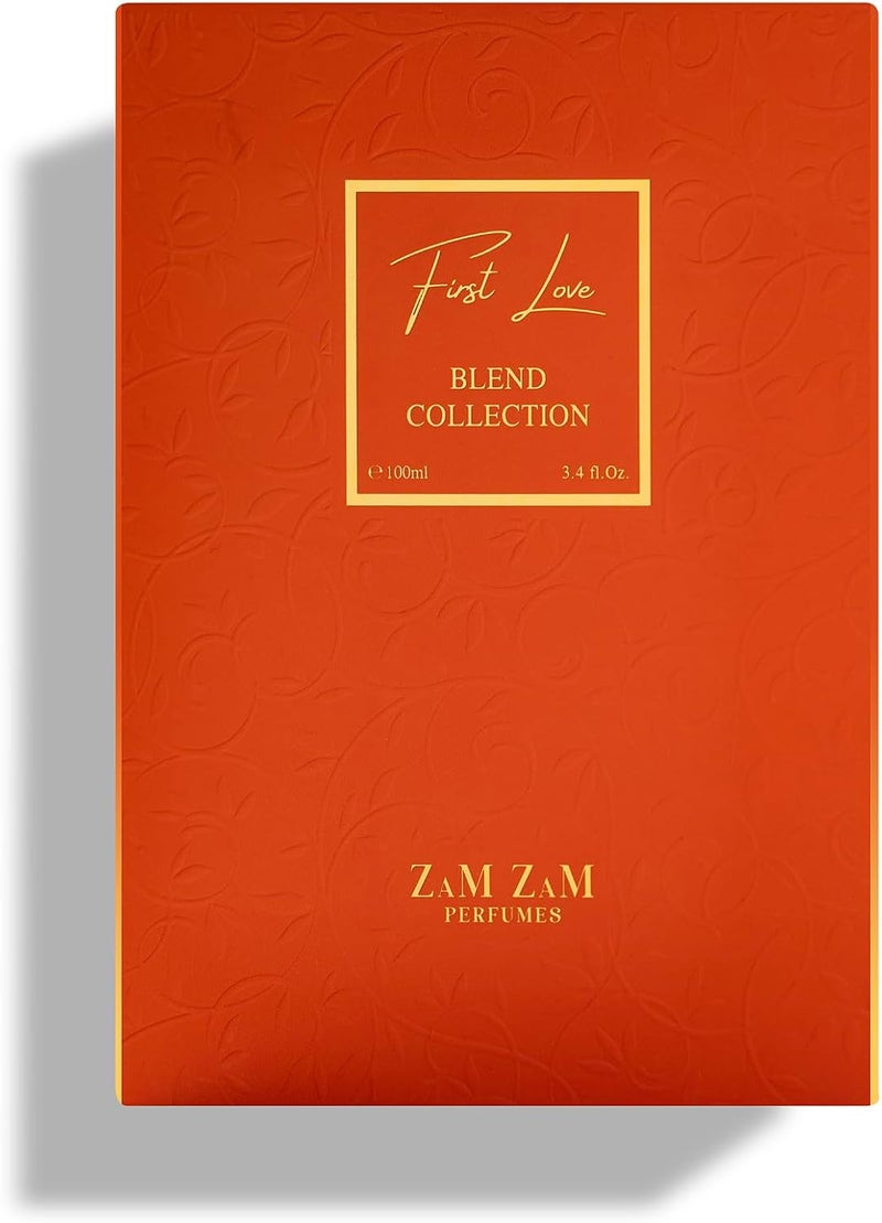 ZAMZAM PERFUME Zamzam First Love Perfume 100ml – Unisex Eau de Parfum | Captivating Amber Floral Fragrance with Saffron, Jasmine, Ambergris & Cedar | Luxurious, Long-Lasting Scent for All Genders - Image 3