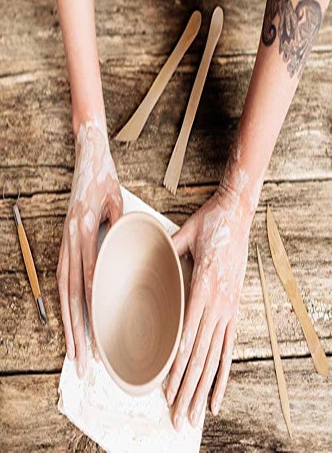 Zittop Polymer Clay Sculpting Tools Set - 5 Pcs Pottery Tool Kit - Ceramic Pottery & Clay Ribbon Wood Modeling Tools Kit (5 Pack) - Image 2