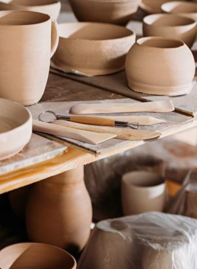 Zittop Polymer Clay Sculpting Tools Set - 5 Pcs Pottery Tool Kit - Ceramic Pottery & Clay Ribbon Wood Modeling Tools Kit (5 Pack) - Image 4