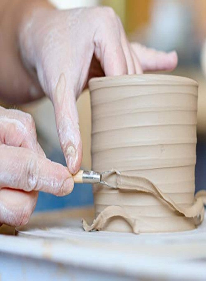 Zittop Polymer Clay Sculpting Tools Set - 5 Pcs Pottery Tool Kit - Ceramic Pottery & Clay Ribbon Wood Modeling Tools Kit (5 Pack) - Image 5