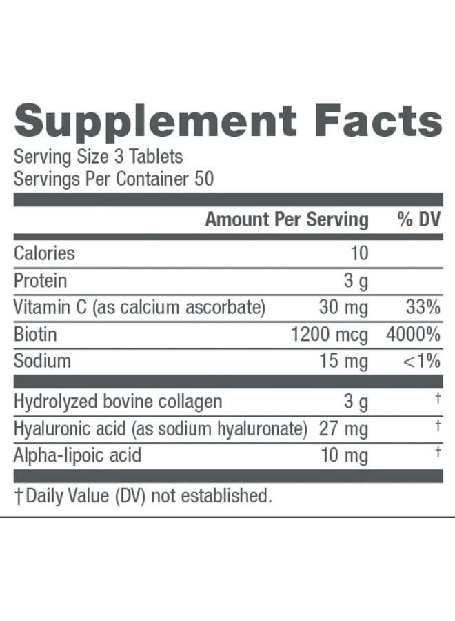 GNC Neocell Neocell Collagen Beauty Builder 150 Tablets - Image 4