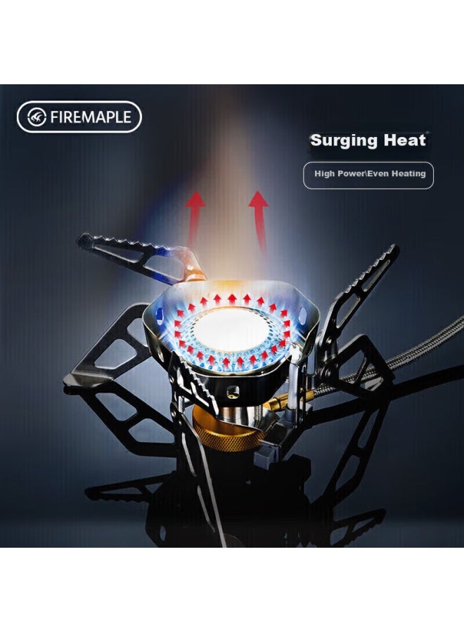 Fire-maple Portable Gas Stove, Outdoor Windproof Burner, Camping Stove For Self-driving Tours, Cooking Stove, Portable Gas Cooker - Image 2