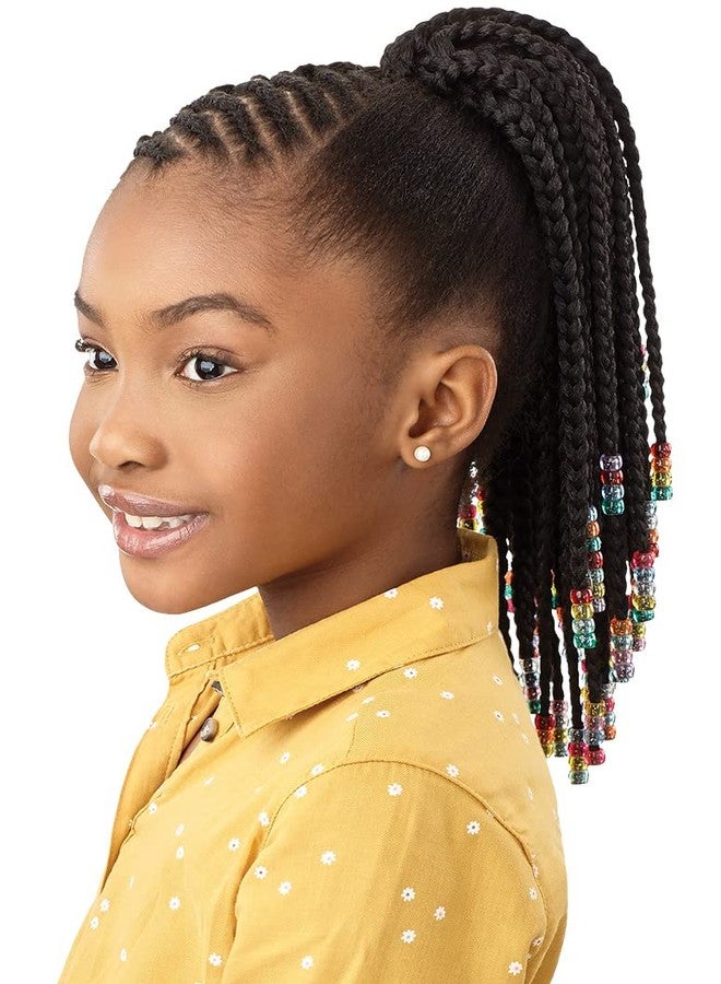 Outre Lil Looks Drawstring Ponytail - BEADED BOX BRAIDS 12" (2T1/30) - Image 3
