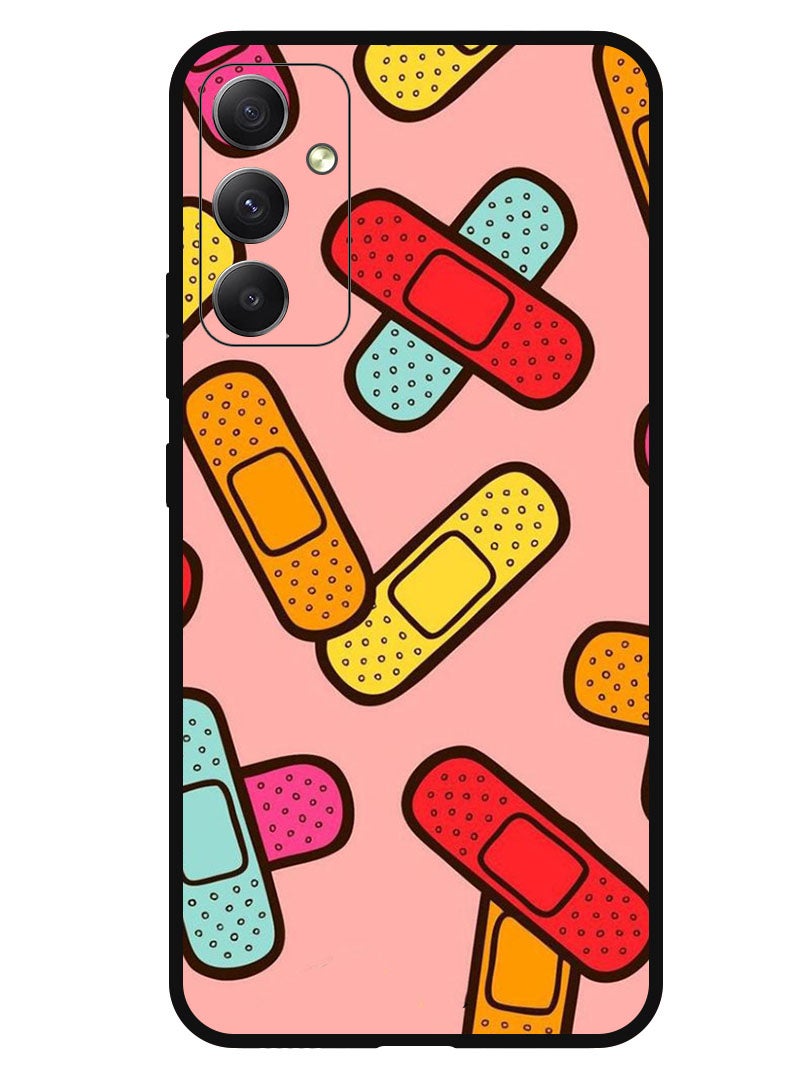 Theodor Protective Case Anti Scratch Shock Proof Bumper Cover For Samsung Galaxy M14 Patches - Image 1