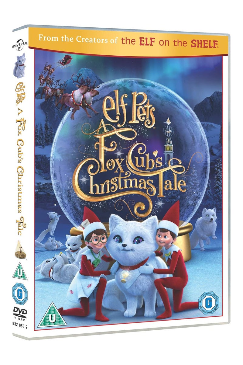 Elf Pets A Fox Cub's Christmas Tale - DVD
