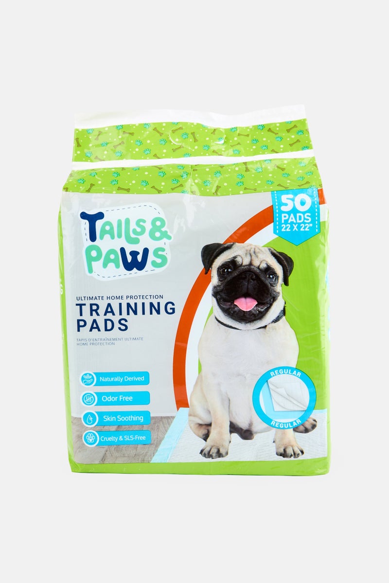Tails & Paws 50Pcs Training Pads, Multicolor  - Image 1
