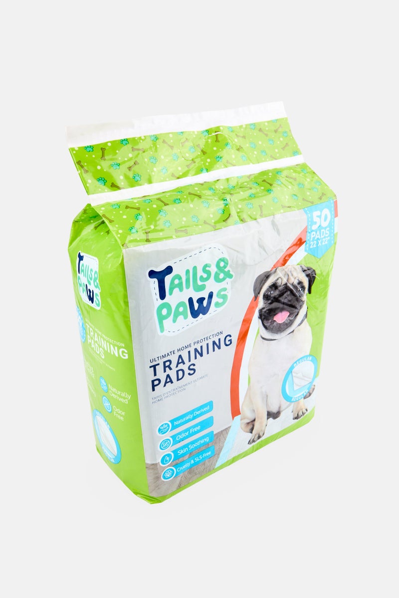 Tails & Paws 50Pcs Training Pads, Multicolor  - Image 3