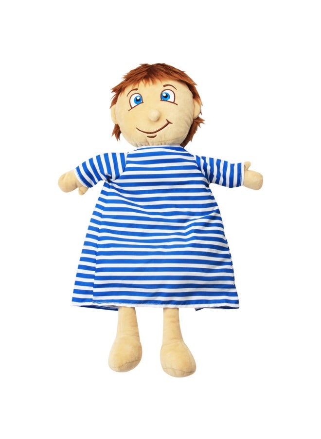 general Children's body structure puzzle baby human body cognitive apron kindergarten model early education toy - Image 1