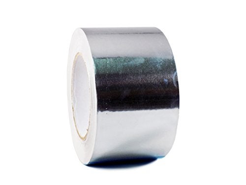 GGR Supplies AF20R ProfessionalIndustrial Grade High Temperature Heat Shield Resistant Aluminum Foil Tape Ideal for HVAC Air Ducts Repair More36Mil 3 in Wide x 50 yds