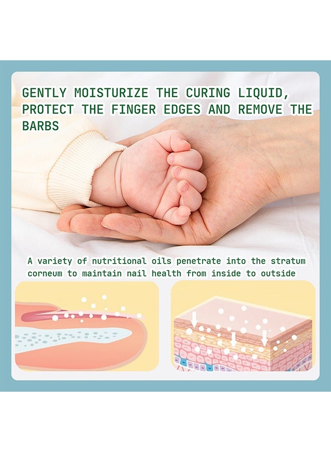 SOUTH MOON Nail Bitter Water - Stop Nail Biting Liquid, 100% Natural and Kids Safe Bitter Taste, Nail Biting No Bite Nail Polish for Stop Thumb Sucking, ​Day Night Care 10ML  - Image 2