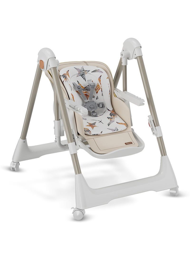 5-In-1 Swing With High Chair With Lockable Wheels - Ivory - pzsku/Z31C3C5A4781D2C15AC89Z/45/_/1723197736/85921ade-aca6-43e2-a60a-d2b20de89139