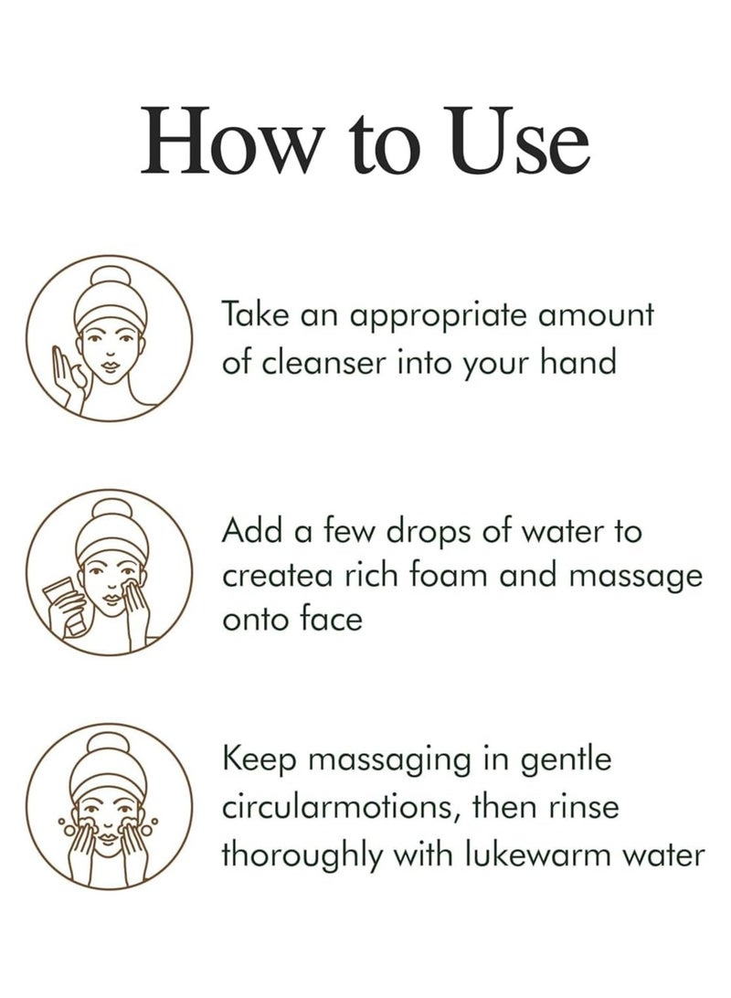 9Wishes Rice Foaming Cleanser 120ml – Gentle Face Wash with Micro-Ground Rice Powder – Deep Cleansing, Brightening & Pore-Refining – Korean Skincare for All Skin Types - Image 2