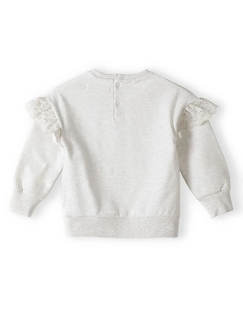MINOTI Baby Girls' Sweatshirt & Leggings Set with Ruffle Detail