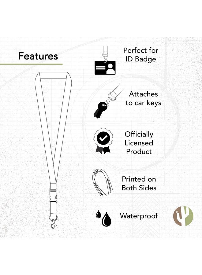 ديزرت كاكتوس سلسلة مفاتيح جامعة تكساس إيه آند إم وحامل شارات الهوية ومفاتيح السيارة مع مشبك قابل للفصل (كلب بورجوندي) - Image 3