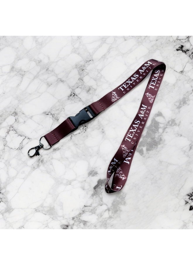 Texas A&M University Lanyard Keychain Car Keys Id Badge Holder Detachable Breakaway Snap Buckle (Burgundy Dog) - pzsku/Z31C4265CCEADB8C4A4CEZ/45/_/1731922045/5b38830a-2ad4-43eb-9076-a7608affa9b2