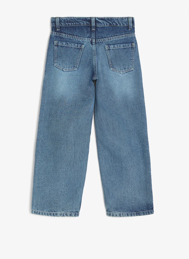 بنياتا جينز بقصة مستقيمة