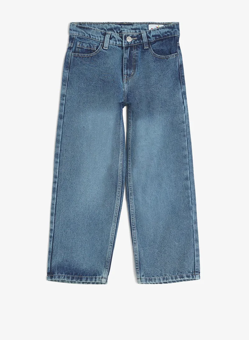 بنياتا جينز بقصة مستقيمة