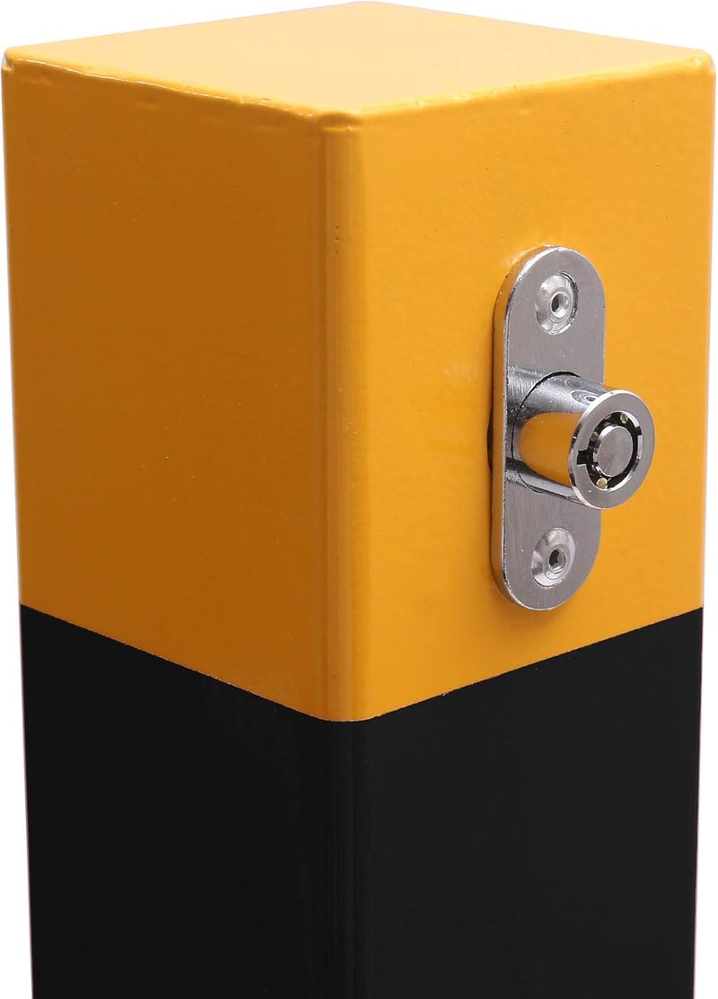 TOPWAY Solid Steel Car Parking Space Lock Bollard 70CM - Image 5
