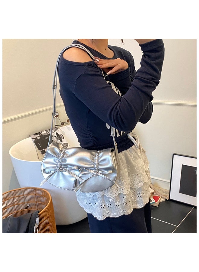 KUYING New Fashionable Simple Retro Underarm Bag  - Image 2