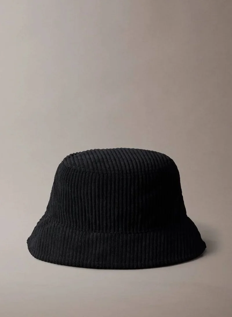 CALVIN KLEIN Classic Monogram Felt Bucket Hat