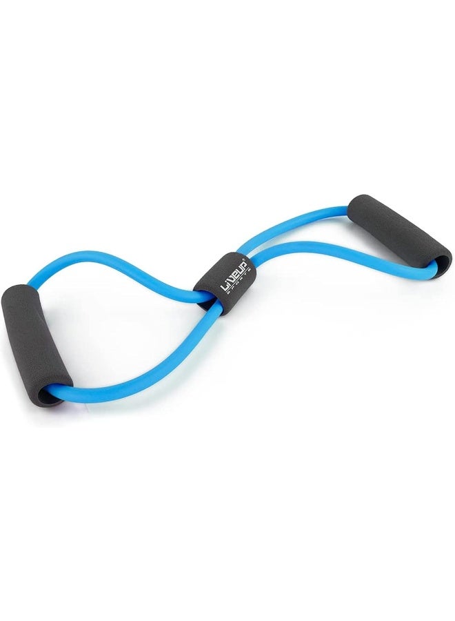 Liveup Ls3202 Soft Expander Resistance Tube, H Size, Blue/Grey - Image 1