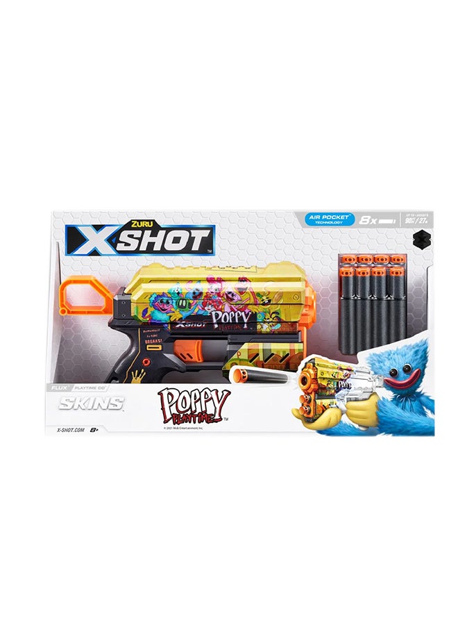 X-Shot Skins Flux 8-Dart Blaster – Poppy Playtime S1 Foam Dart Gun for Kids - Image 2