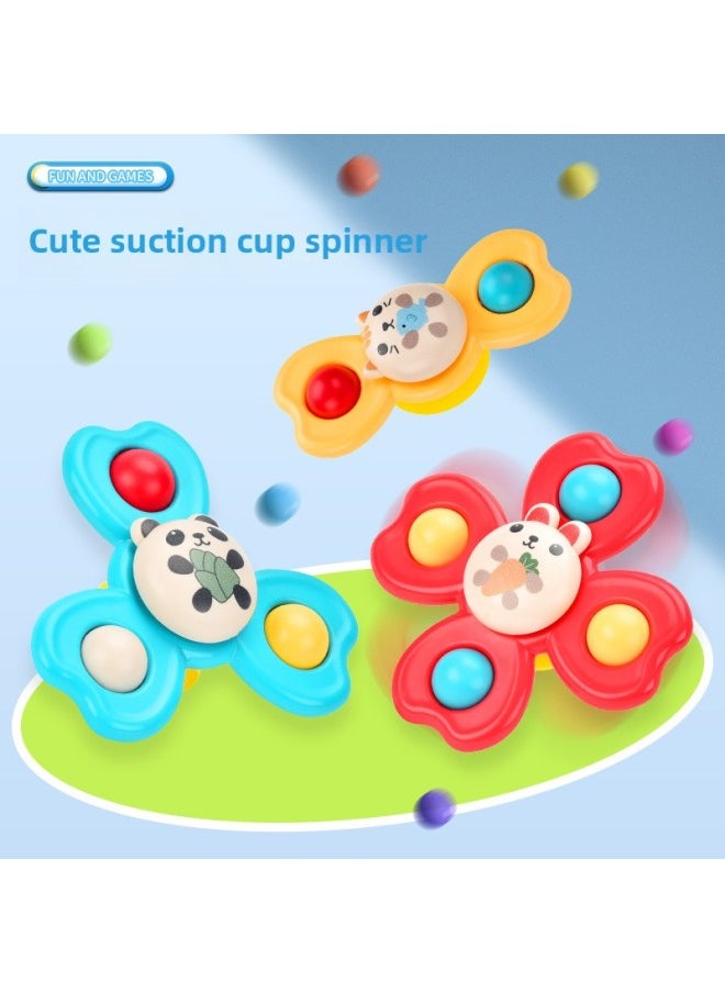 Children's Animal Spinning Top, Marine Animal Spinning Top, Fun Bathing Spinning Baby Toy-Color:Zhuanzhuanle Toys Marine Style  - Image 2
