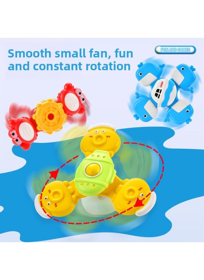 Children's Animal Spinning Top, Marine Animal Spinning Top, Fun Bathing Spinning Baby Toy-Color:Zhuanzhuanle Toys Marine Style  - Image 3