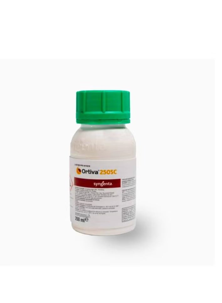 Syngenta Ortiva Fungicide 250 SC 250ml For Plants Fungus Treatment like peppers, potatoes, cucumbers, onions, carrots, tomatoes