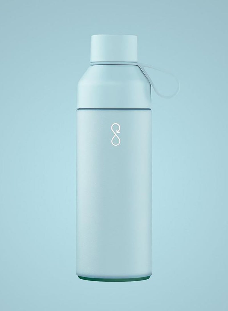 Ocean Bottle Eco-Friendly Stainless Steel Reusable Water Bottle Leakproof BPA Free Dishwasher Safe Double Wall Vacuum Insulated Thermos Flask - Sky Blue - 500ml - Image 5