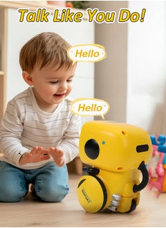 spa luxetique Kids Robot Toy, Smart Talking Robots, Gift for Boys and Girls Age 3+, Intelligent Partner and Teacher, with Voice Controlled and Touch Sensor, Singing, Dancing, Repeating  - Image 4