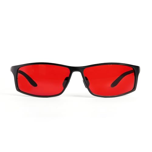 truedark نظارات TrueDark Twilights Elite المتميزة لحجب الضوء الأزرق المعزز للنوم - تحجب 98% من الضوء الأزرق والأخضر والبنفسجي لنوم أفضل - للرجال والنساء بواسطة ديف أسبري - Image 1